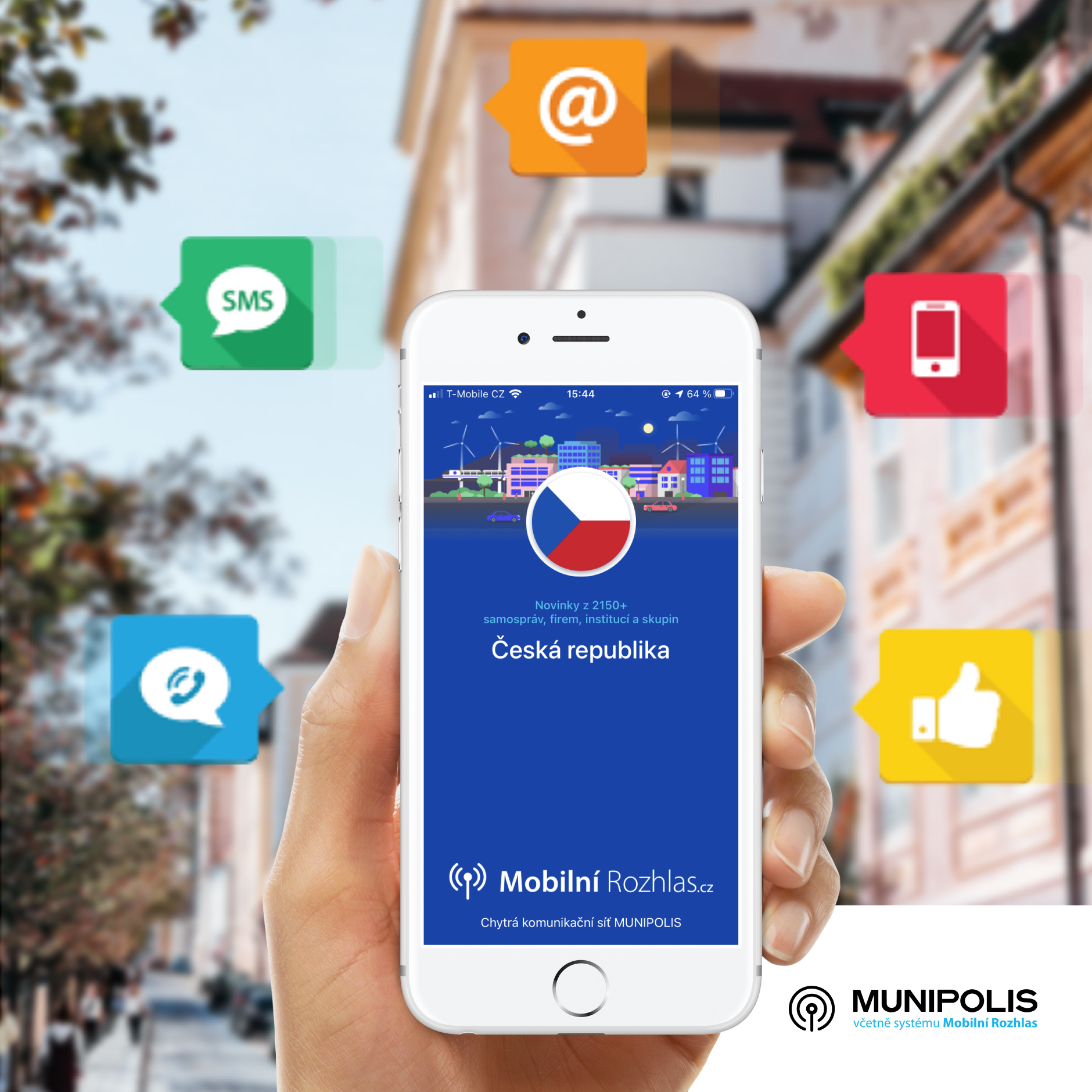 Zavedení MUNIPOLIS / Mobilního Rozhlasu