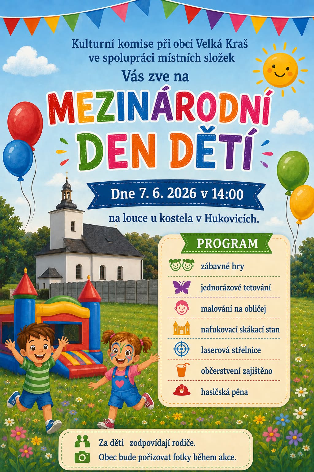 Den dětí 7. června 2026 