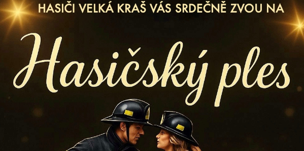 Hasičský ples v sobotu 14. března 2026 od 19 hod.
