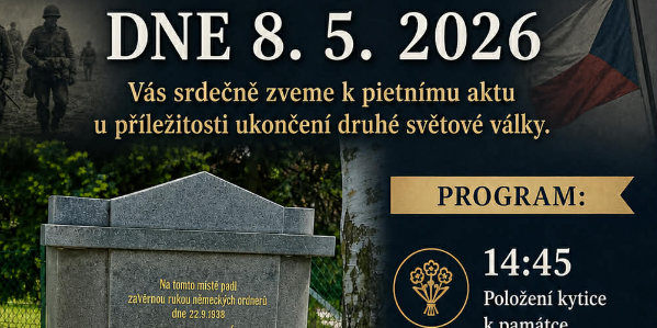 Den vítězství - vzpomínková akce 8. května